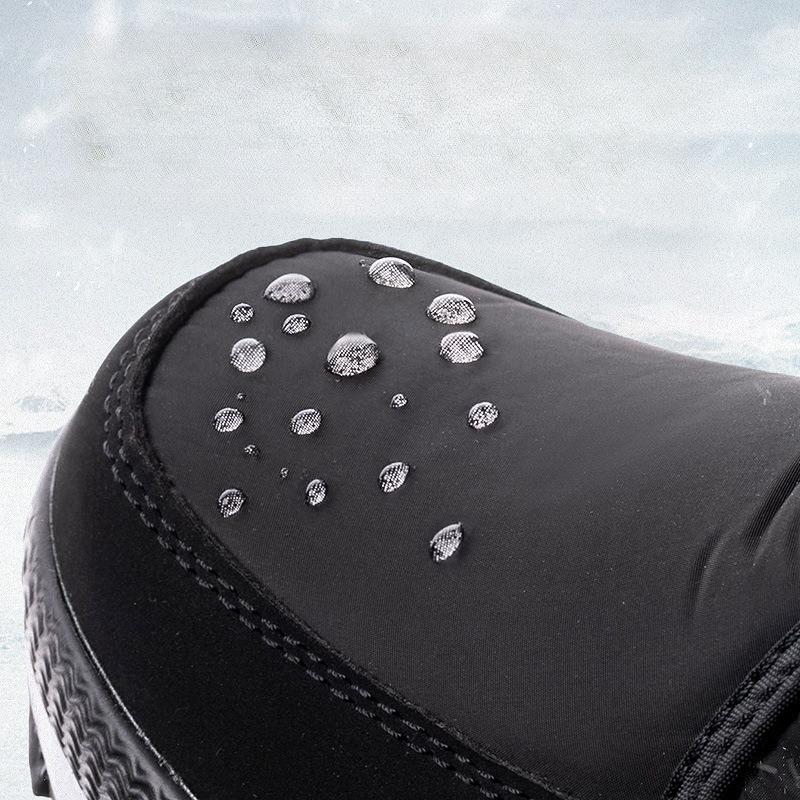 Winter Thick Warm Women's Multi Color Snow Boots with Northeast Plush Anti Slip High Barrel Women's Cotton Shoes