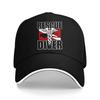 Rescue Diver Baseball Cap Unisex Hats Women Visor Protection Snapback Diving Dive Scuba Caps