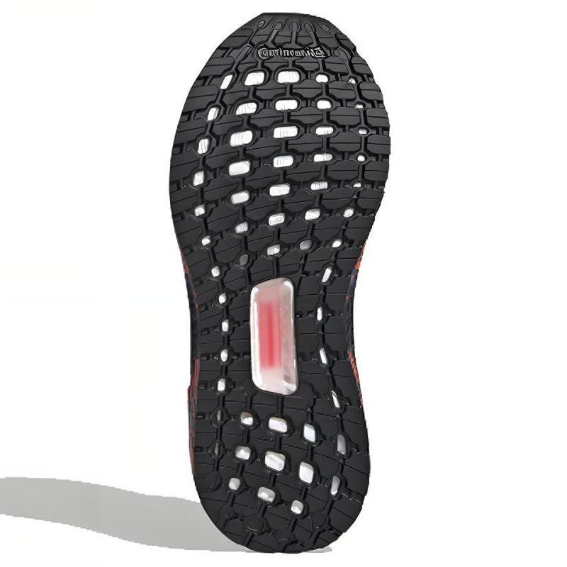 Adidas ULT Cny J Slip Resistant Shock Absorbers Low Top Kids' Running Shoes Black Red Sneakers FW5677