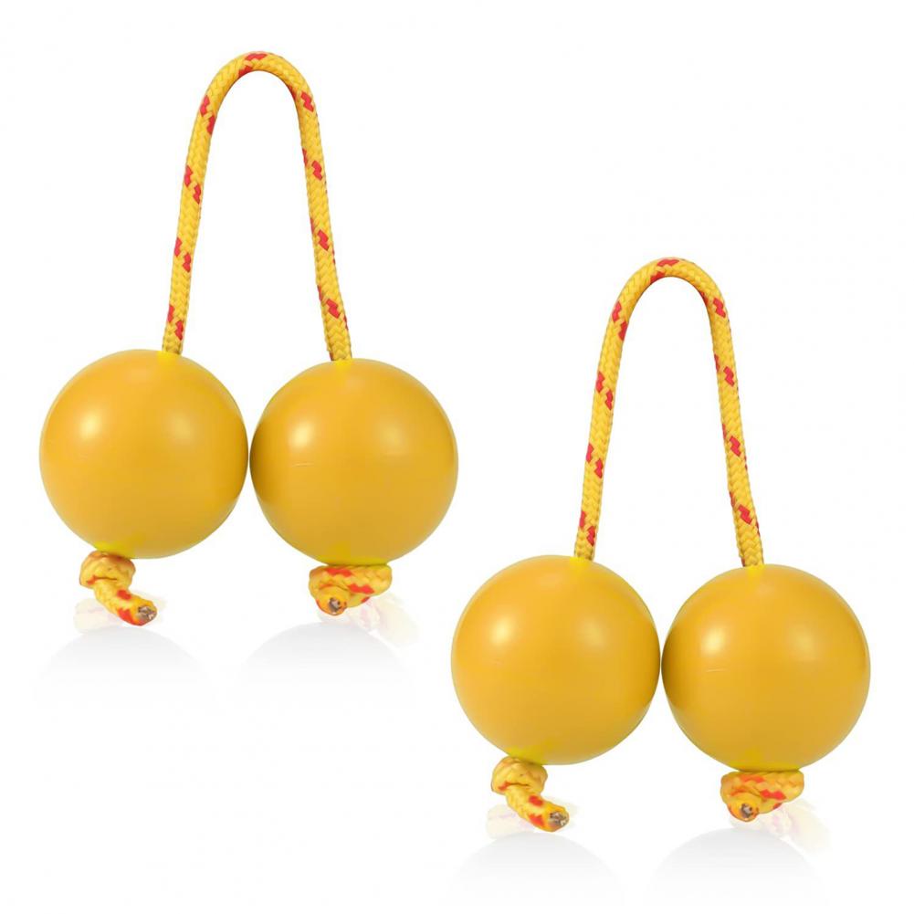 2 Pair Asalato Rhythmic Ball Hand Percussion Instruments Rattle Asalato Shaker for Adults And Teenagers