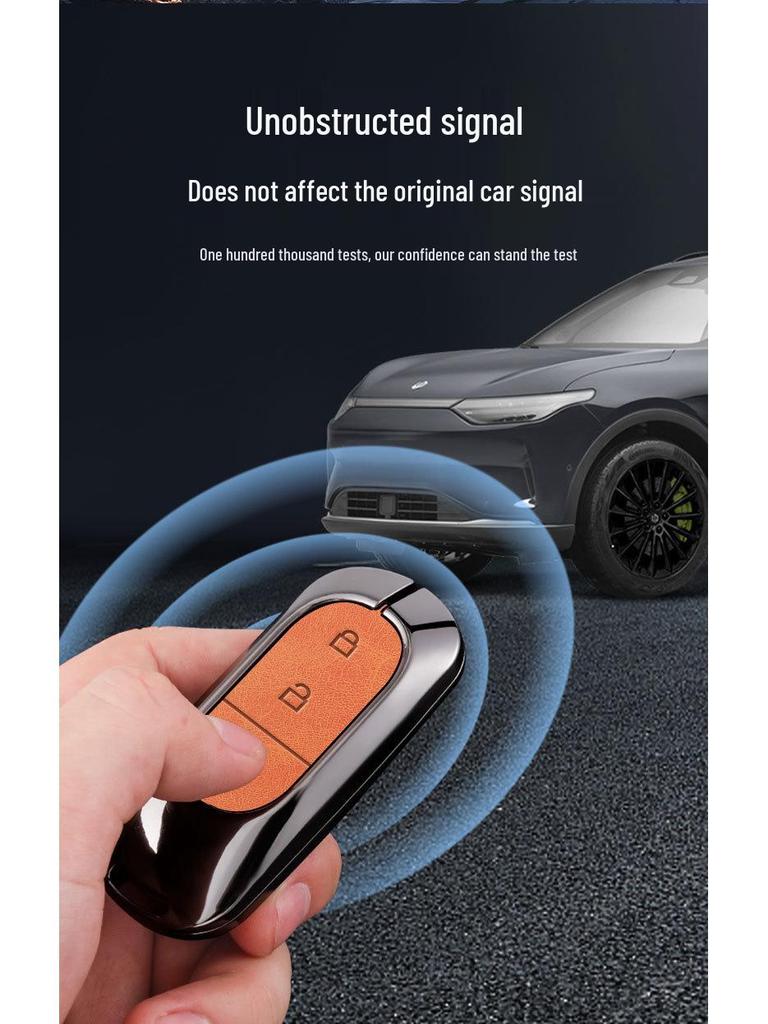 Key Case for 2023 Leapmotor C11/T03/C01 Models: Full Protective Cover for Men and Women with Buckle