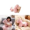 Handmade Pink Pony Plush Toy With Soft Short Plush For Kids Bedroom Decor And Gift