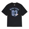 New MLB New York Yankees T Shirt Unisex Black 3ATSV0344-50BKS