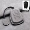 New Sheepskin Car Remote Key Cover Case Shell For Cadillac ATS-L XTS XT5 CTS CT6 ATS 28T SRX Escalade 2015 Styling Accessories