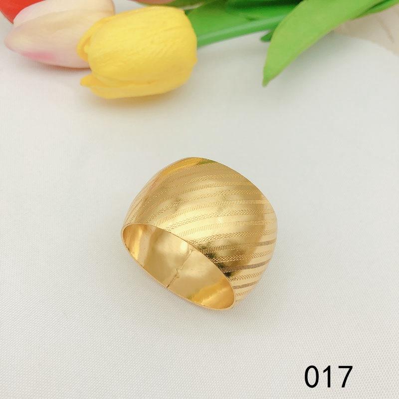 Silver Decorative Napkin Ring Holder for Weddings, Party Decoration, New, 12 Pcs per Lot