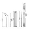 Portable Knotter Tools Stainless Steel Lacing Needle and Smoothing Tool Fit for Leather Fit for DIY Craft Supplies