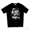 2026 New Gundam Mobile Pattern Warrior Loose Short Sleeve Tshirt  Pure Cotton Round Neck Top Trendy High Quality Soft Tshirt