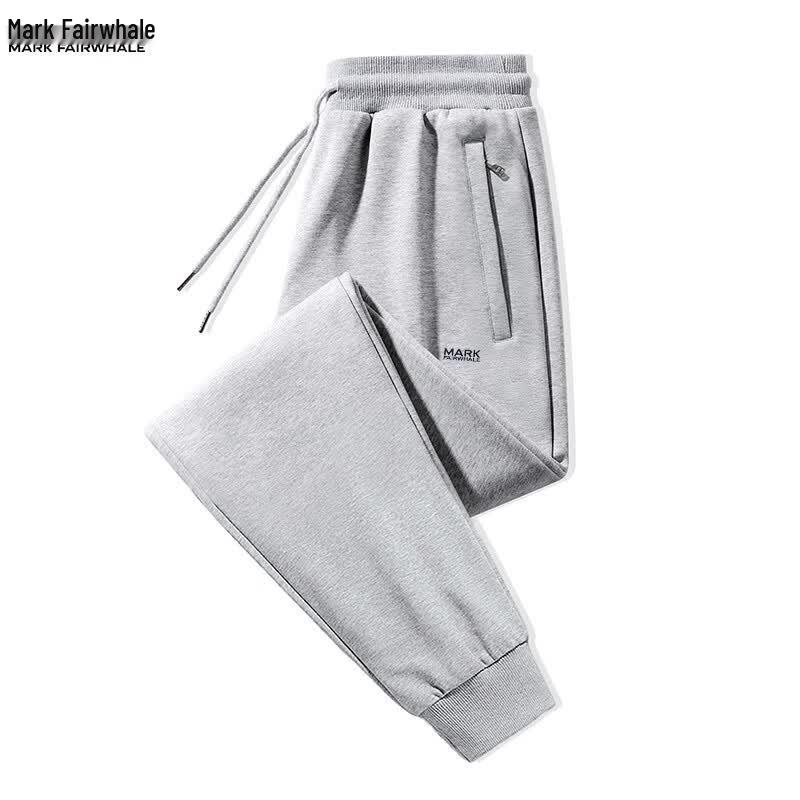 MARK FAIRWHALE Men s Straight-Leg Cotton Casual Sweatpants 4XL