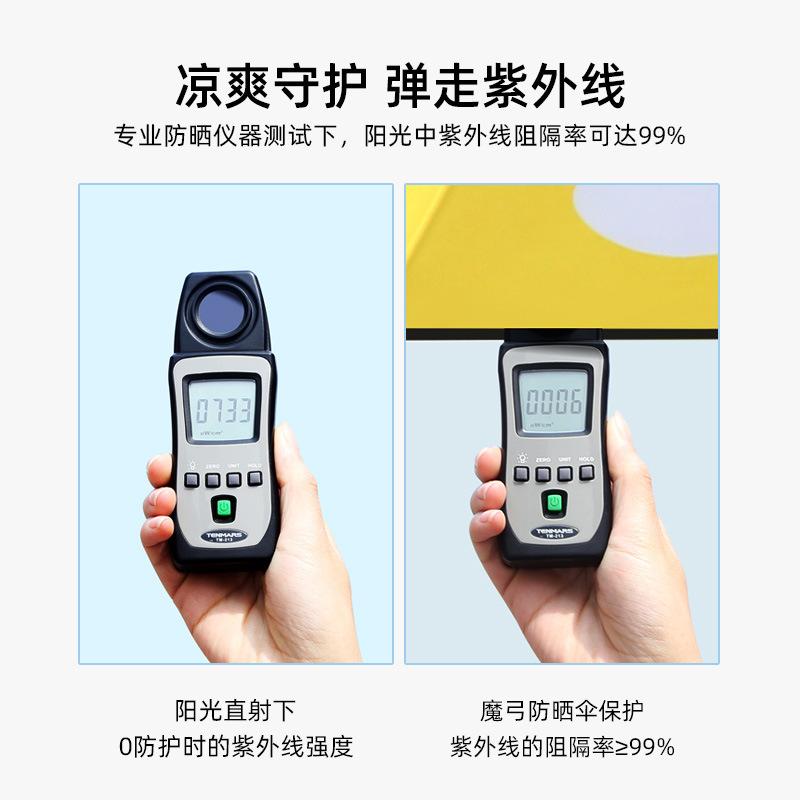 50% de réduction parapluie de soleil numérique protection solaire UV parasol petit parapluie frais 50% de réduction temps et pluie