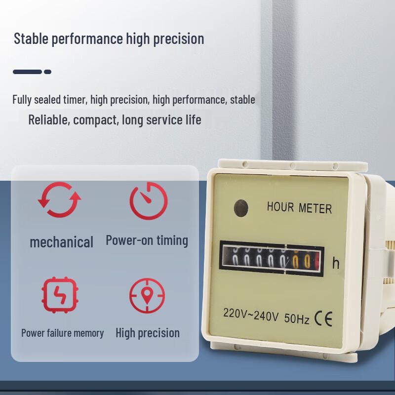 Lilang HM-Series Mechanical Hour Meter