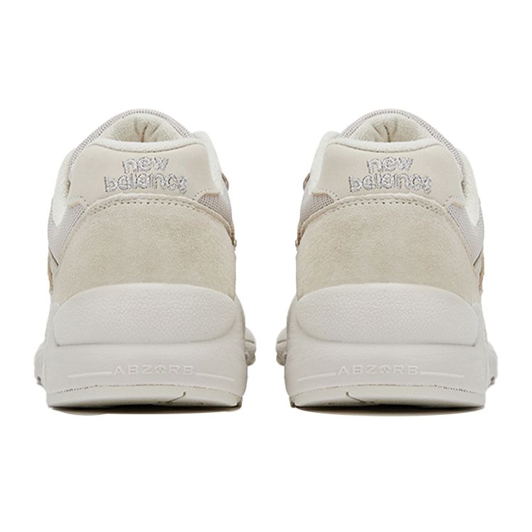 New Balance Nb 580 Classic Retro Fabric Leather Low Top Casual Running Shoes Unisex Sneaker Beige CMT580AR