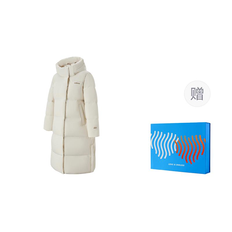 Adidas Down Jackets Women's Hooded Moderate Down Jacket KC2166