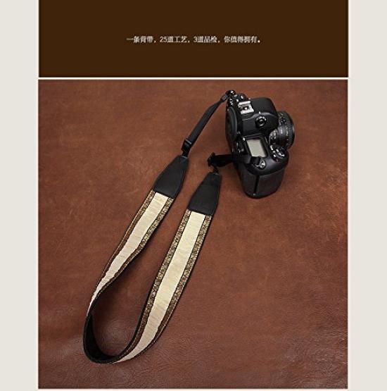 Kameragurt CS134 Stickserie Universal Baumwolle CAM7404 Cam-in