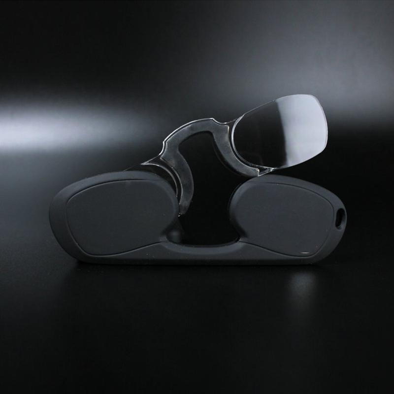 Reading Ultra Thin Glasses Nose Resting Pinching Readers Universal Case Pod