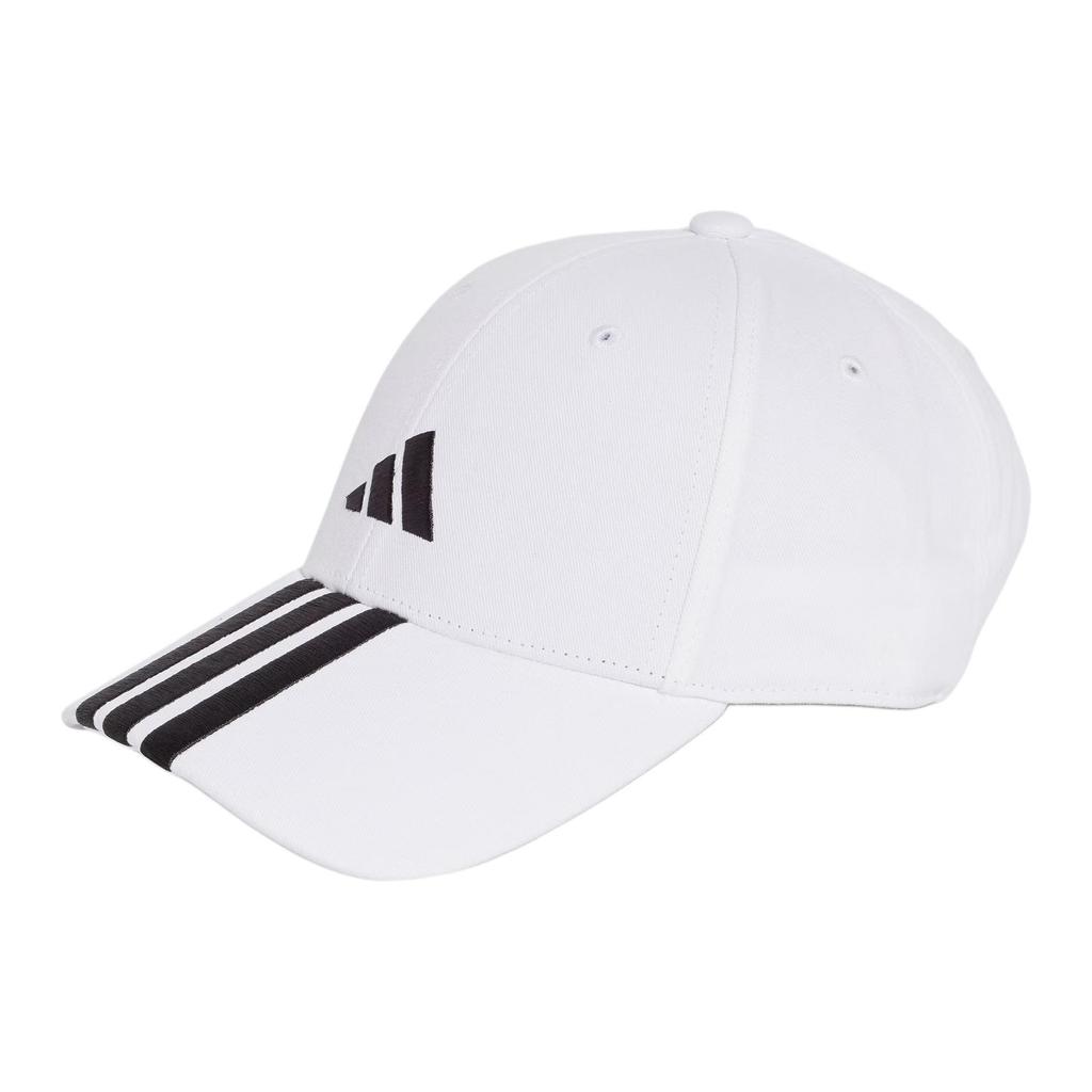 Adidas Cotton Baseball Caps Unisex White/Black Adidas JE5652