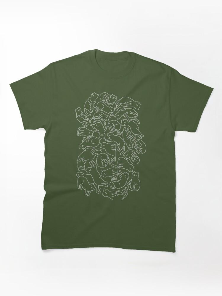 A Gathering of Cats Black cats Classic Unisex T-Shirt