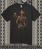 Retro Tiki Art Tee T Shirt Pinup Mug Bar Restaurant Polynesian Wahine Velvet