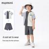 MQDMINI Boys' Lost Forest Short Sleeve Set