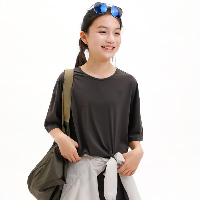 NaJu Kids Summer Cloud-Soft High-Elastic Breathable T-Shirt 140cm