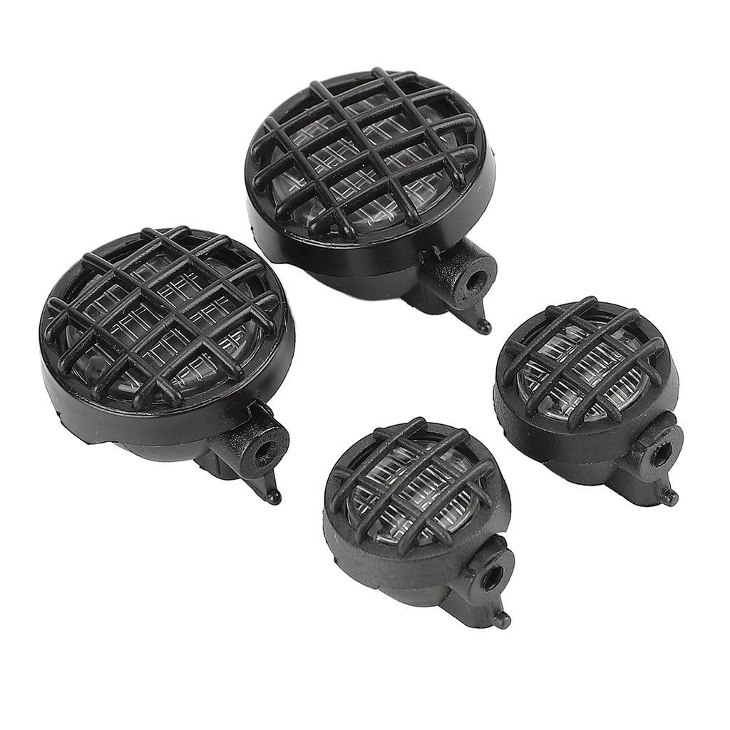 RC Round Light Cover Easy Install Plastic RC LED Light Cover for Traxxas for Hsp for Redcat for Axial Scx10 for D90 for