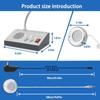 Loud Outer Microphone Counter Speaker System Wired Microphone Interphone System  Office Window
