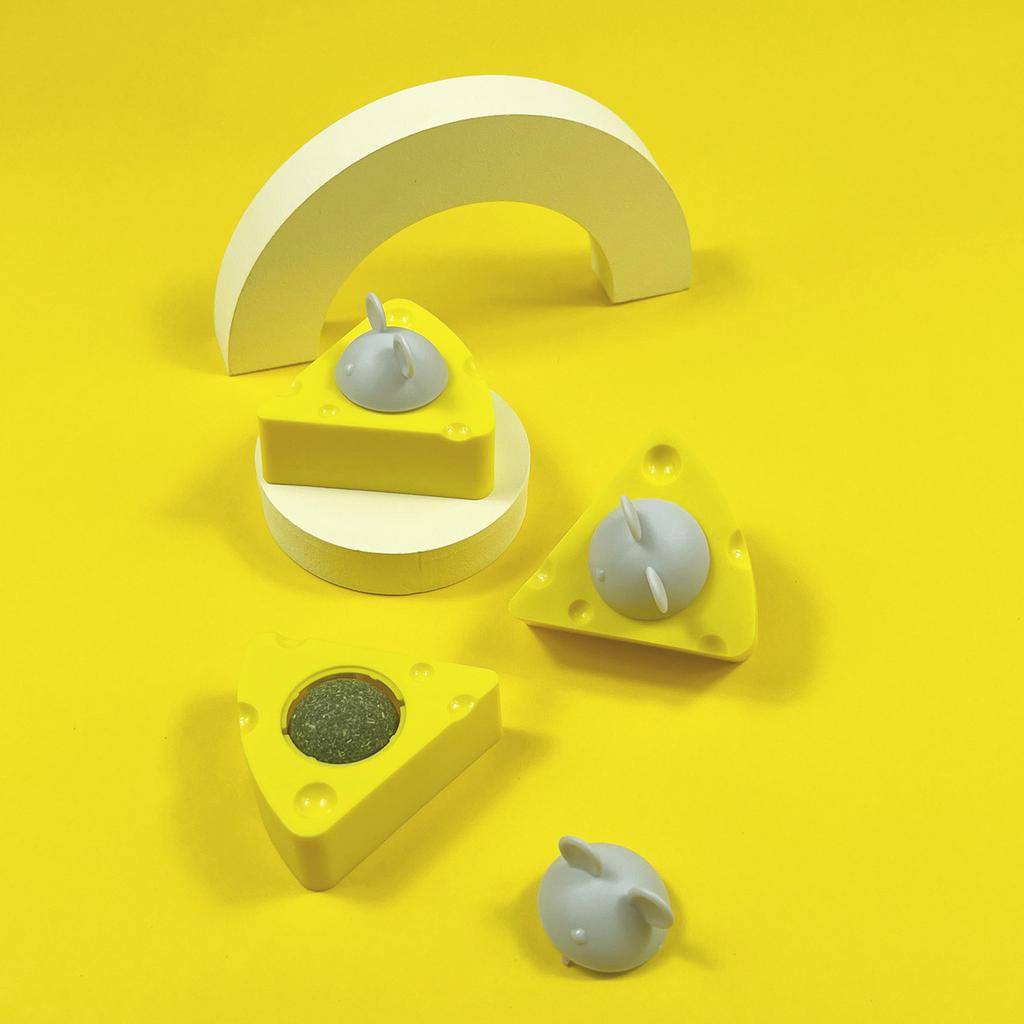 Cat Natural Catmint Ball Toy Stick On Wall Treat Healthy Natural Removes Hair Ball To Promote Digestion Cat Snack