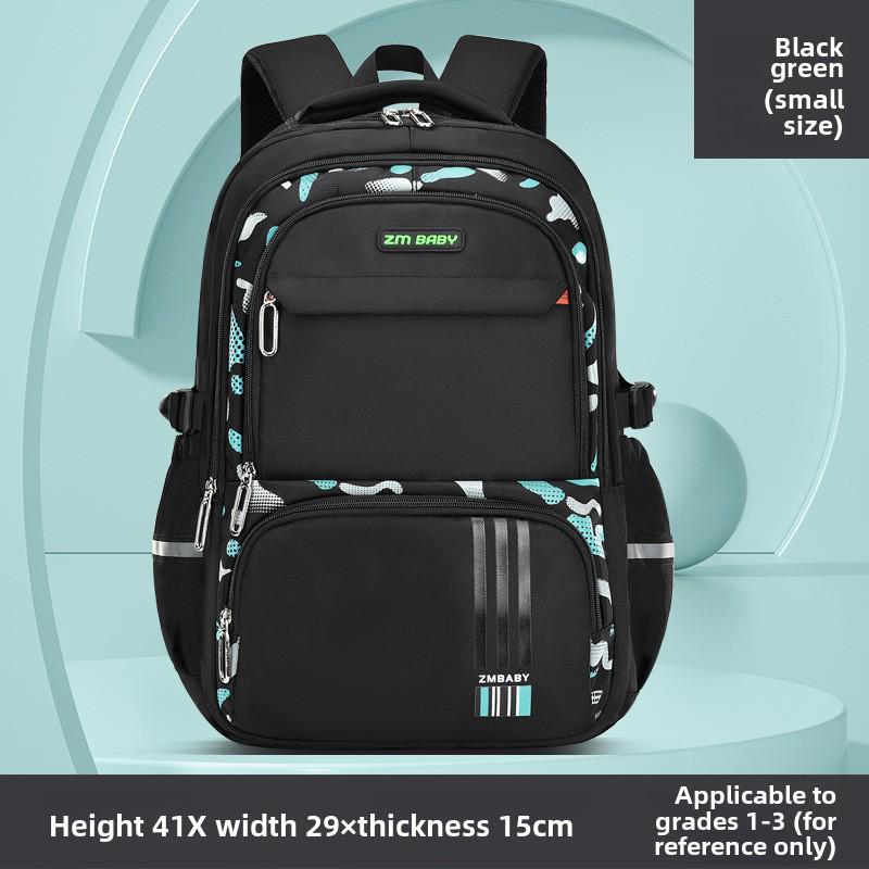 Lightweight, Large-Capacity Printed Backpack for Elementary Boys (Ages 6-12)