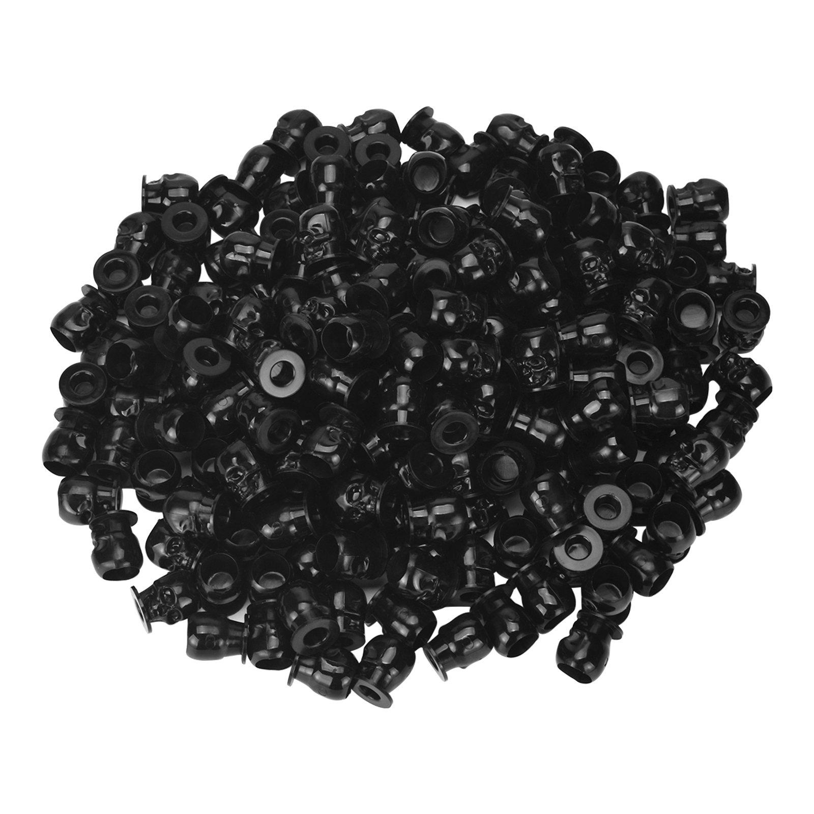 

200 шт., чашки с чернилами для татуировки, утолщенные чашки для татуировок с чернилами для микроблейдинга, чернила для татуировки, микроблейдинг 0 чёрный