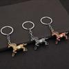 The Year Of The Horse Metal Keychain Personalized Creative Car Keyring Mascot Pony Pendant Backpack Hanging Gift
