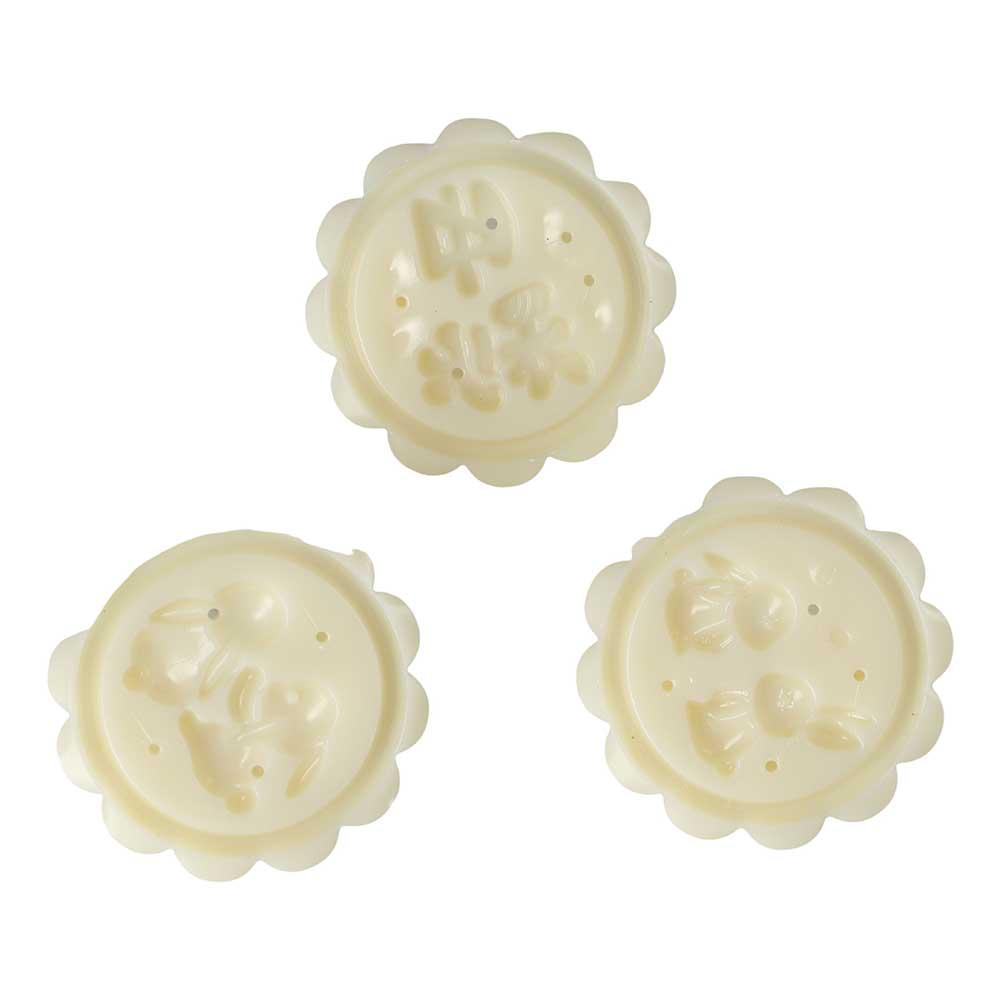 Flower Shaped Mooncake Molds Rabbit Pattern Mooncake Stamp Household   Baby Complementary Food