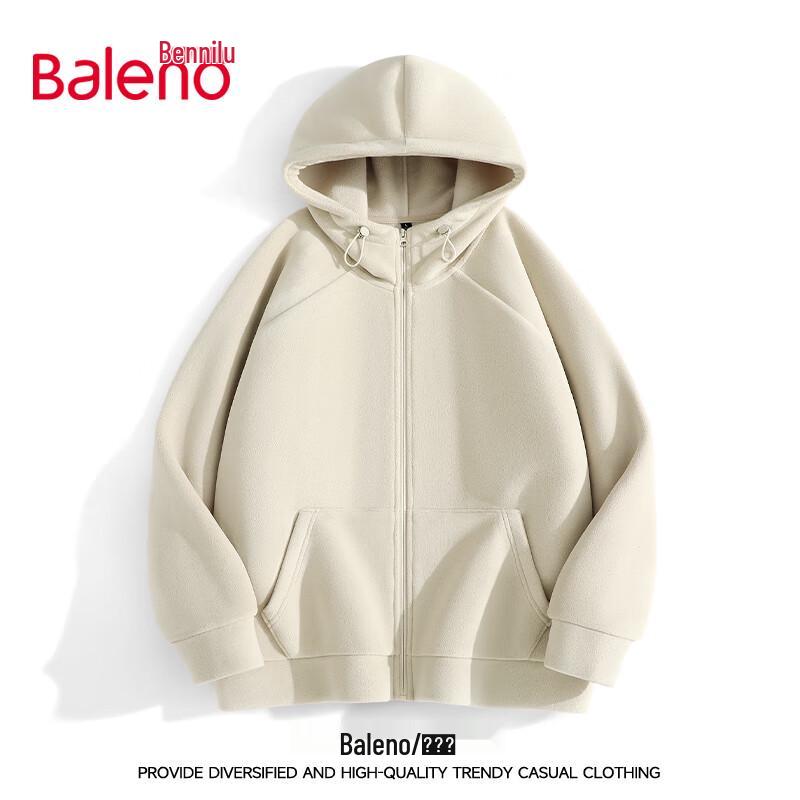 Baleno Men's Sherpa Fleece Hooded Jacket