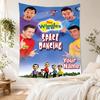Wiggles Custom Name Tapestry Boho Wall Hanging Easy To Hang Great for Office Wall Ideal for All Seasons Housewarming Gift