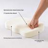 Memory Foam Gel Pressure Relief Seat Cushion with Logo Printing for Office and Car