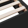 Bed Frame with Drawers Black 75 x 190 cm Particleboard