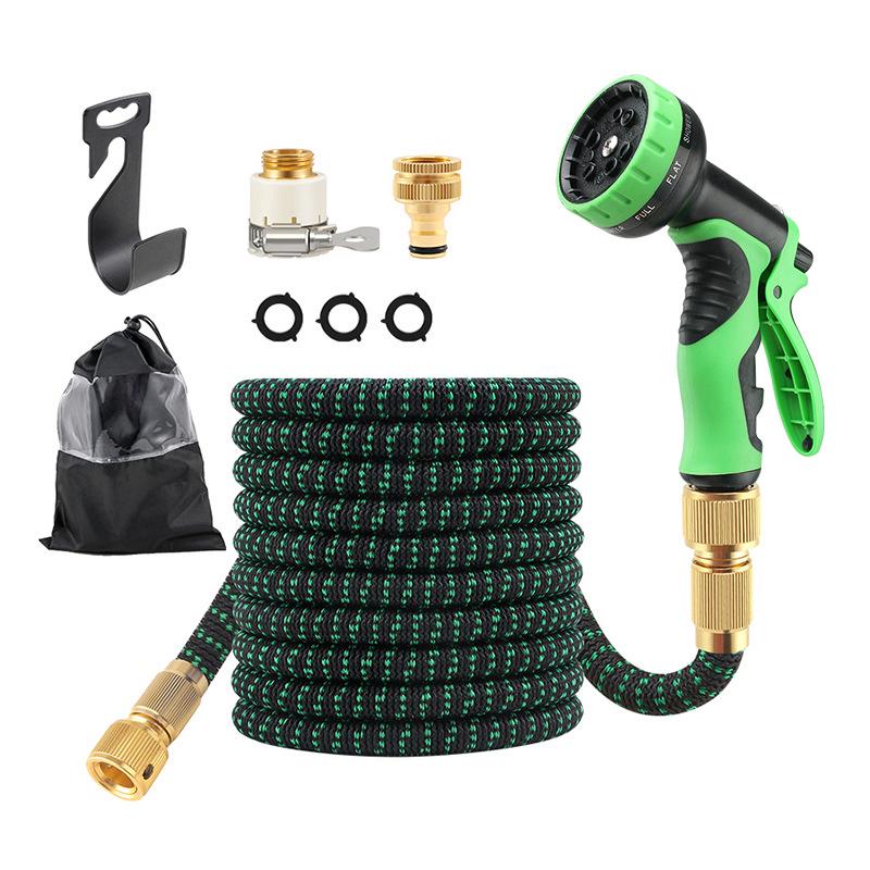Retractable High-Pressure Garden Hose & Water Gun for Car Wash & Horticulture