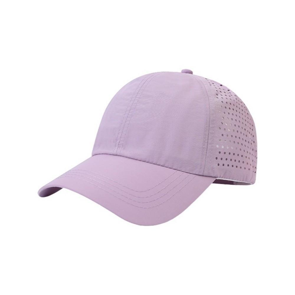 

Lightweight Women‘s Baseball Caps Quick-Drying Sport Cap Unisex Sun Hat Casual Wear фиолетовый