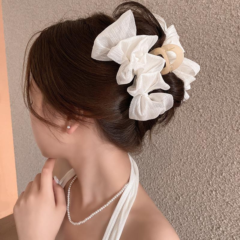 Cloud Bubble Big Bow Grab Clip Female Hairpin Back Head Disc Hair Shark Clip Hairpin Hair Accessories