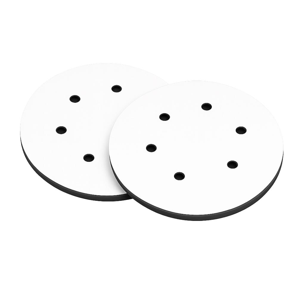 

2pcs/5pcs Durable 6 Holes Interface Cushion Pad 150mm Diameter 6 Inch Sanding Pad Interface Foam Sanding Pad Metal Polishing