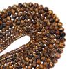 1 Strand 4 6 8 10 12 14mm Natural Yellow Tiger Eye Stone Beads Smooth Round Loose Beads For Jewelry Making DIY Necklace Bracelet