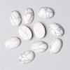 5pc Natural Stone Cabochon Oval Charm Egg Shape Flatback Stone Loose Cabochon for DIY Jewerly Ring Necklace Bracelet Accessories