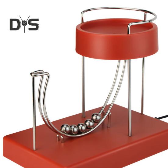 Perpetual Motion Machine Desk Toy USB Powered Non-Stop Motion Device Anxiety Stress Relief Home Office Desktop Decoration Ornament