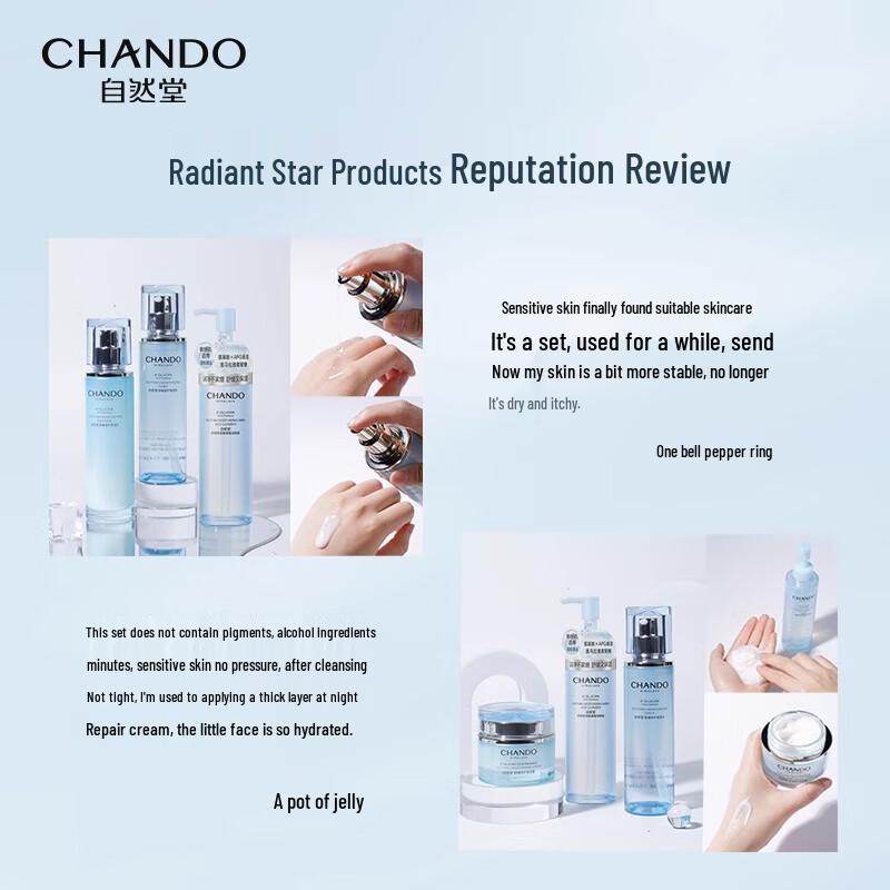 CHANDO Coffrets Cadeaux Soins Apaisants Réparateurs & Hydratants