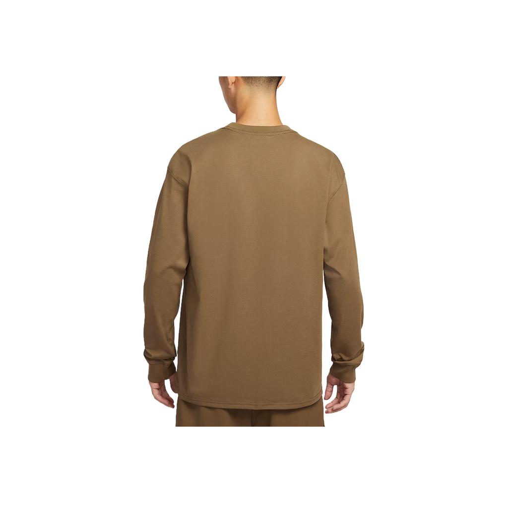 Nike ACG Lunge Dri-FIT Bequemes hautfreundliches Rundhals-T-Shirt Herren Oberteile Moosbraun DR7754-235