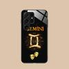 Zodiac Sign Gemini Mobile Phone Case for Samsung Galaxy A56 55 54 53 52 51 36 35 34 23 16 15 5G Glass Colorful Cover Cover