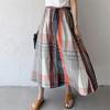 Tooxika New Women's Half Skirt Popular Fashion Plaid Large Swing Skirt
