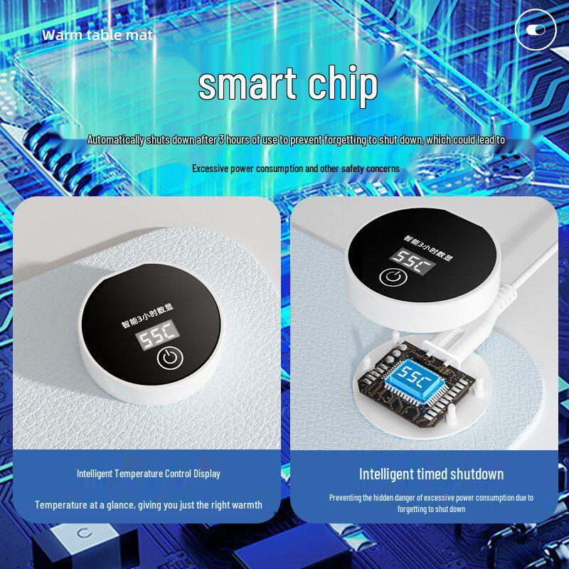 Large Cartoon Heated Mouse Pad & Desk Hand Warmer