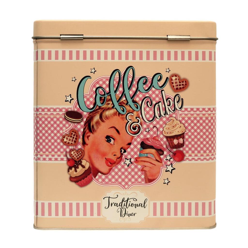 DEKORACJA DOMU Metalowe pojemniki do przechowywania Pudełko z cyny Kwadratowe Kolorowe Designerski Wymyślny Wzór Pudełko Użytkowe do Domu Kuchni Codzienne Świąteczny Prezent