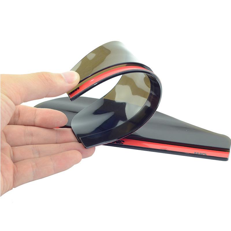 2 szt. Uniwersalne lusterko wsteczne samochodowe przeciwdeszczowe brwi Auto Car Rear View Side Rain Guard Snow Guard Shade Protector Cover dla Forda