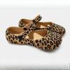 Saboti Mary Jane cu Imprimeu Leopard de Vară pentru Femei Talpă Moale Anti-Alunecare din Eva Sandale de Plajă Respirabile Confortabile Pantofi Outdoor Tip Slip-On
