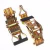 Heavy Duty Ratchet Tie Down Straps 2/3/4/6 Meter Long Double Hook Lashing Belt For Truck Cargo Securing Transport Binding